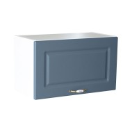 Corp superior 60 cu 1 usa orizontala pentru hota Zebra MDF albastru drept Corp superior 60 cu 1 usa orizontala pentru hota Zebra MDF albastru drept